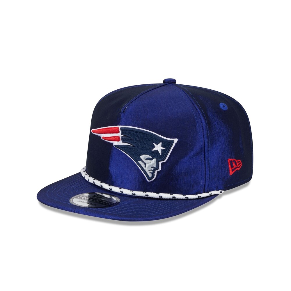 New Era New England Patriots Team Rope Golfer Hat - One Size